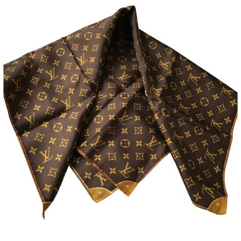 lv silk square scarf|genuine louis vuitton scarf.